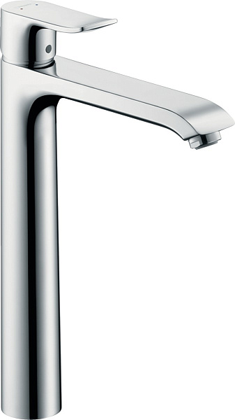 Смеситель Hansgrohe Metris 31082000 для раковины-чаши с донным клапаном фото 1