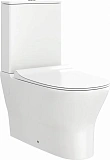 Унитаз-компакт Watersense Jessie W00135 напольный безободковый с микролифтом фото 6