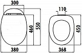 Унитаз-компакт Creavit Foglia FG360-00CB00E-0000 напольный с микролифтом с функцией биде фото 8