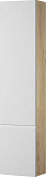 Шкаф-пенал Акватон Мишель 23x101 см белый / светлое дерево 1A244303MIX40 фото 1