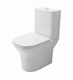 Унитаз-компакт Azario Iris AZ-8353 GB напольный безободковый с сиденьем микролифт фото 1