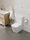 Унитаз-компакт Watersense Eva W00748 напольный безободковый с микролифтом фото 3