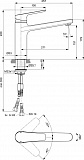 Смеситель Ideal Standard Ceraplan lll B0952AA для кухонной мойки фото 3