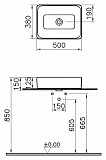 Раковина Ideal Standard Ecco W444001 65 см фото 4