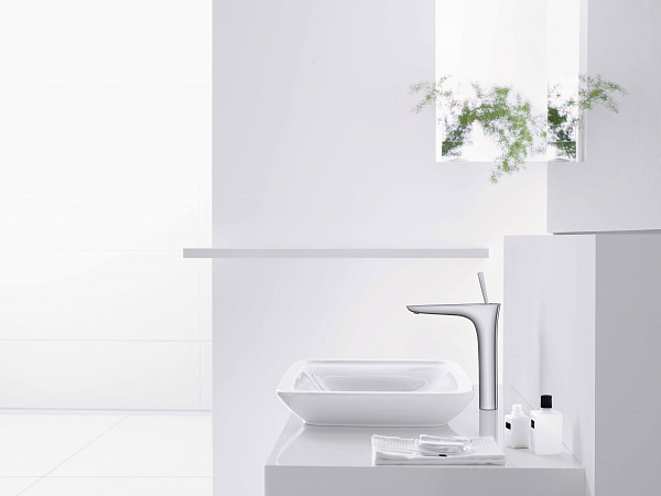 Смеситель Hansgrohe PuraVida 15081000 для раковины с донным клапаном фото 4