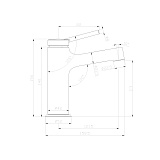 Смеситель Lemark Minima LM3806C для раковины фото 2