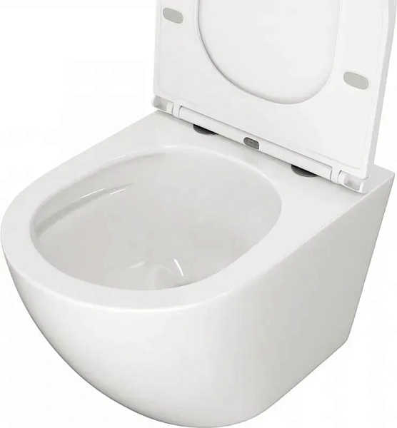 Унитаз Paomo Milana Vortex PO-40110 подвесной безободковый с микролифтом фото 2