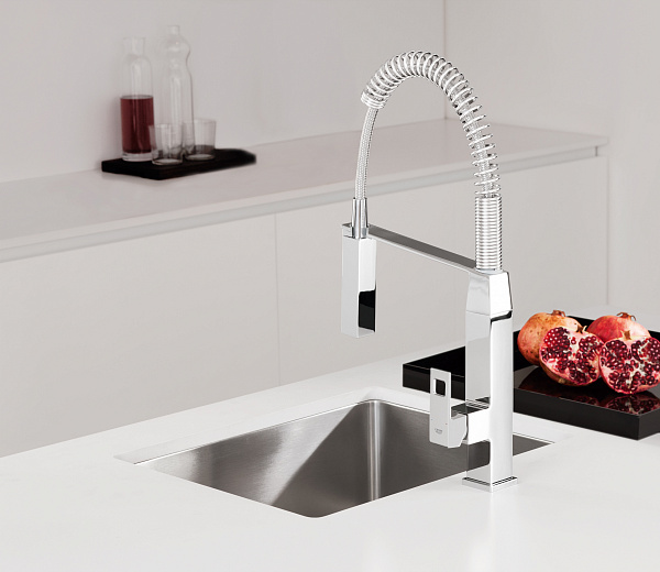 Смеситель Grohe Eurocube 31395000 для кухонной мойки фото 6