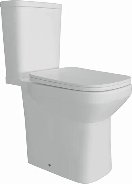 Унитаз-компакт Teymi Lana W00137 напольный безободковый с микролифтом фото 6