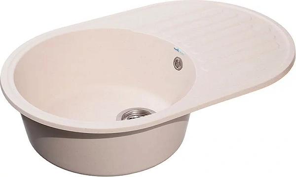 Мойка для кухни GranFest Quarz 75 см 18 белый фото 1