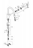 Смеситель Grohe Concetto 32663001 для кухонной мойки фото 3