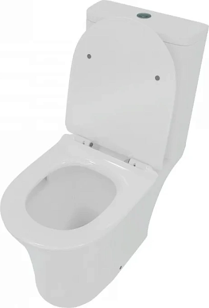 Унитаз-компакт Teymi Belinda Pro Vortex W00120 напольный безободковый с микролифтом фото 9