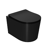 Унитаз Point Веста PN41701BM подвесной безободковый с сиденьем микролифт фото 1
