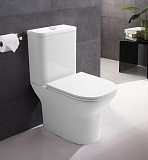Унитаз-компакт Azario Iris AZ-8353 GB напольный безободковый с сиденьем микролифт фото 2