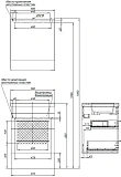 Тумба с раковиной Aquanet Верона 57 подвесная капучино фото 10