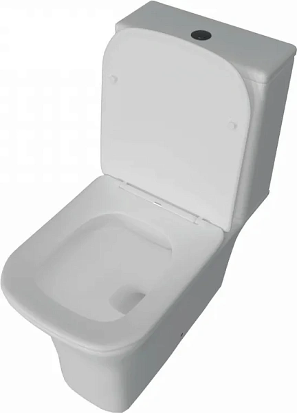Унитаз-компакт Teymi Eva Pro W00138 напольный безободковый с микролифтом фото 5