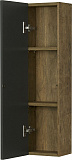 Шкаф-пенал Акватон Терра 24x85 см тёмное дерево 1A247403TEKA0 фото 2