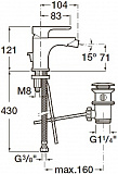 Смеситель Roca L20 5A6A09C00 для биде с донным клапаном фото 2