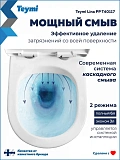 Унитаз Paomo Milana PO-40117 подвесной безободковый с микролифтом фото 2