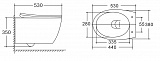 Унитаз Vincea Felice VT1-25 подвесной безободковый с микролифтом фото 5