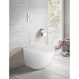 Унитаз Azario Grado AZ-2141D-UQ1 приставной безободковый с сиденьем микролифт фото 14