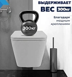 Унитаз Paomo Eva PO-40312 подвесной безободковый с микролифтом фото 3