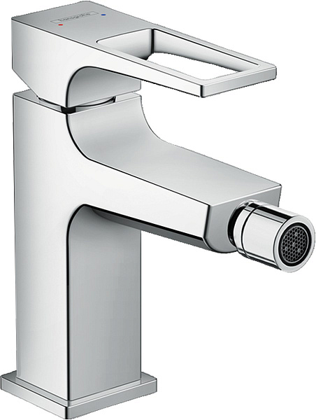 Смеситель Hansgrohe Metropol 74520000 для биде с донным клапаном фото 1