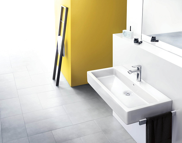 Смеситель Hansgrohe Metris LowFlow 31204000 для раковины фото 6