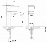 Смеситель Timo Lotta-Thermo 2601F для раковины фото 3