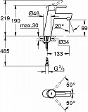 Смеситель Grohe Concetto New 23451001 для раковины фото 5