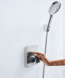 Термостат Hansgrohe ShowerSelect 15763000 для душа с внутренней частью фото 7