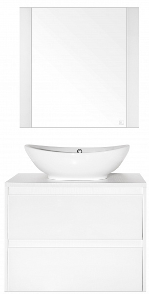 Мебель для ванной Style Line Монако 70 подвесная осина белая фото 1