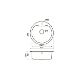 Мойка для кухни Omoikiri Saroma 51 см 4993007 фото 2