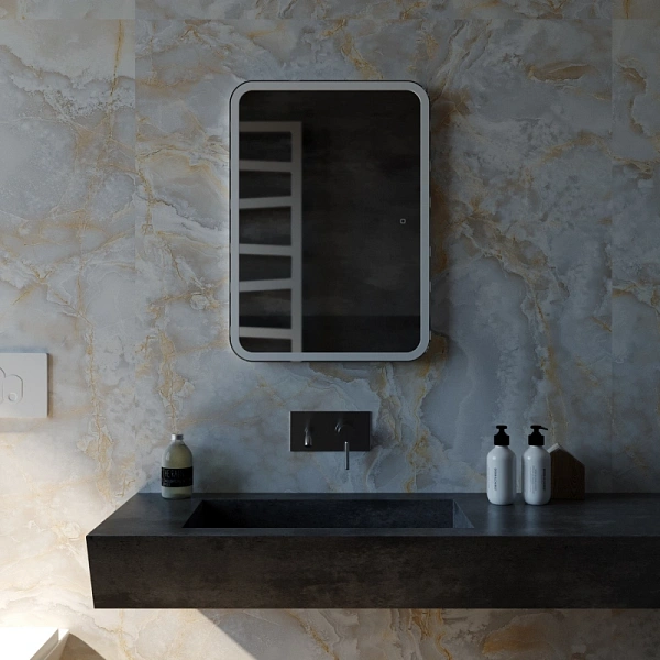 Зеркало Mixline Стив 70x50 4630104803700 с подсветкой фото 4