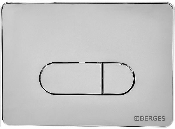 Смывная клавиша для унитазов Berges Wasserhaus Novum 040033 фото 1