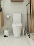 Унитаз-компакт Teymi Belinda Pro Vortex W00120 напольный безободковый с микролифтом фото 3