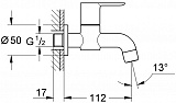 Смеситель Grohe BauEdge 20238000 для раковины фото 2