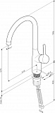 Смеситель Am.Pm X-Joy S F85B07011 для кухонной мойки фото 9