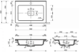 Мебельная раковина Style Line Каре Люкс 60 СС-00002261 фото 3