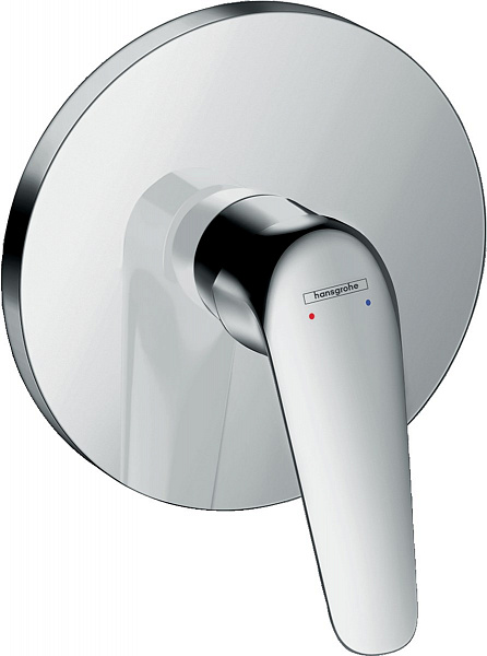 Смеситель Hansgrohe Novus HighFlow 71066000 для душа с внутренней частью фото 1