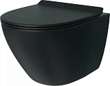 Унитаз Watersense Milana Pro Vortex W00160 подвесной безободковый с микролифтом фото 2