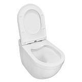 Унитаз Azario Fora AZ-0017 E-R подвесной безободковый с сиденьем микролифт фото 3
