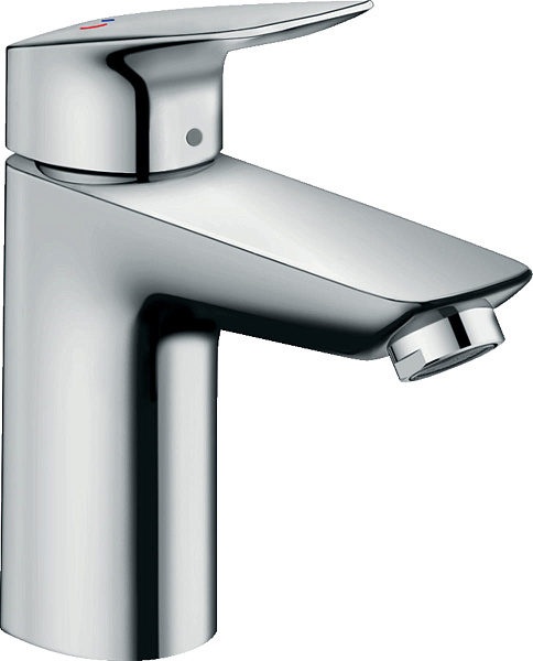 Смеситель Hansgrohe Logis CoolStart 71102000 для раковины с донным клапаном фото 1