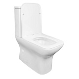 Унитаз-компакт Azario Fresco AZ-8302 напольный безободковый с сиденьем микролифт фото 2