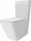 Унитаз-компакт Watersense Eva Vortex W00745 напольный безободковый с микролифтом фото 7
