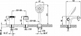 Смеситель Lemark Shift LM4345C на борт ванны фото 3