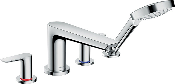 Смеситель Hansgrohe Talis E 71748000 на борт ванны фото 1