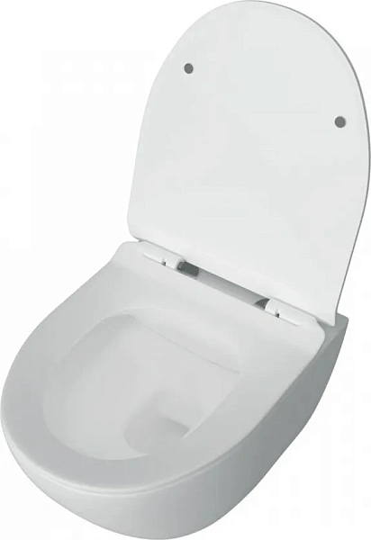 Унитаз Paomo Milana Pro PO-40106 подвесной безободковый с микролифтом фото 8