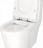 Унитаз-компакт Paomo Rita PO-41101 напольный безободковый с микролифтом фото 2