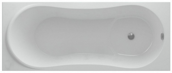 Акриловая ванна Aquatek Афродита 170x70 AFR170-0000024 слив слева вклеенный каркас фото 1